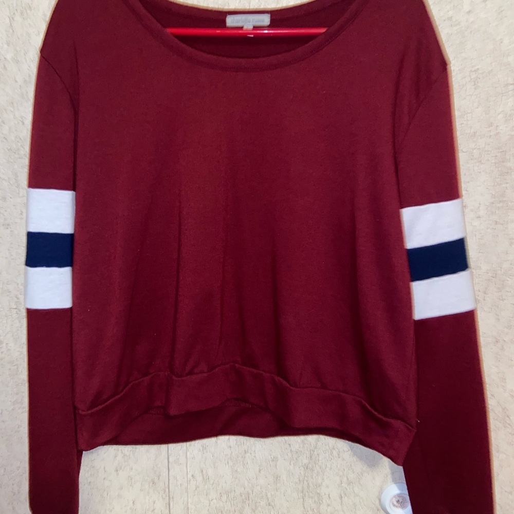 Crop top long sleeve